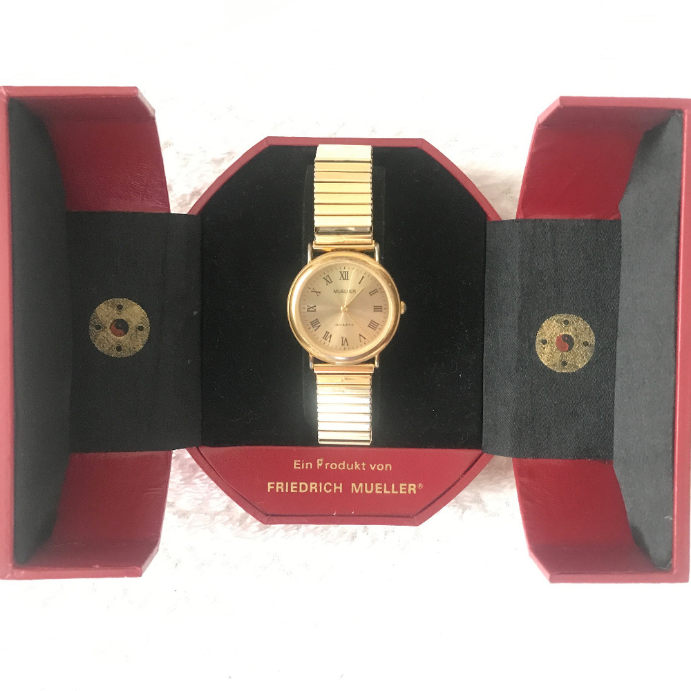 Friedrich Mueller German Watch with Magnets in Bracelet Vintage